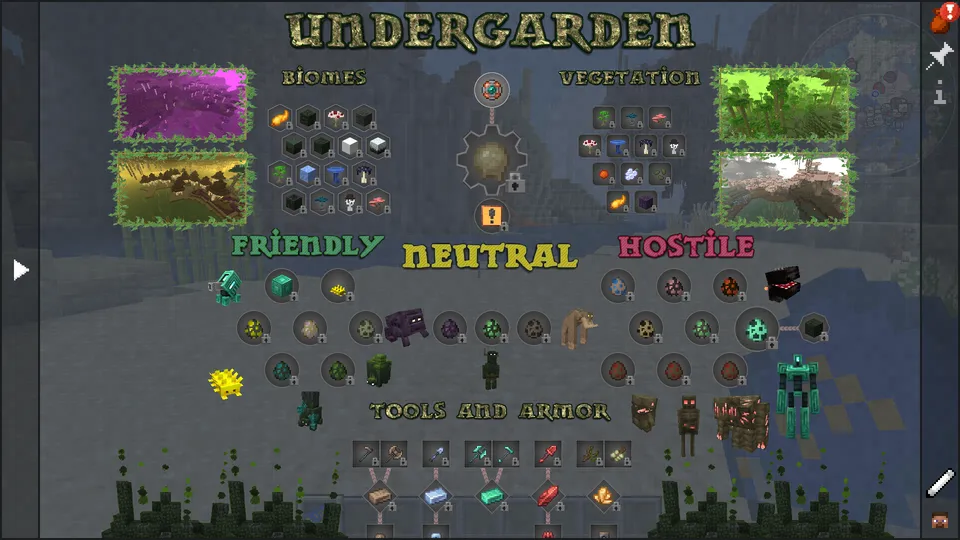 All the Mods 10のクエスト、アンダーガーデン