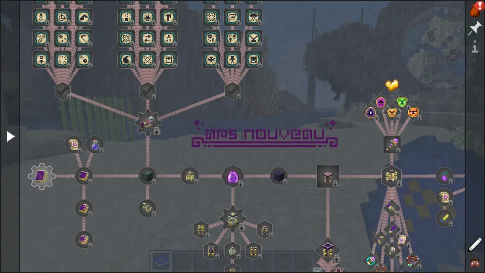 All the Mods 10のクエスト、アルスヌーボー