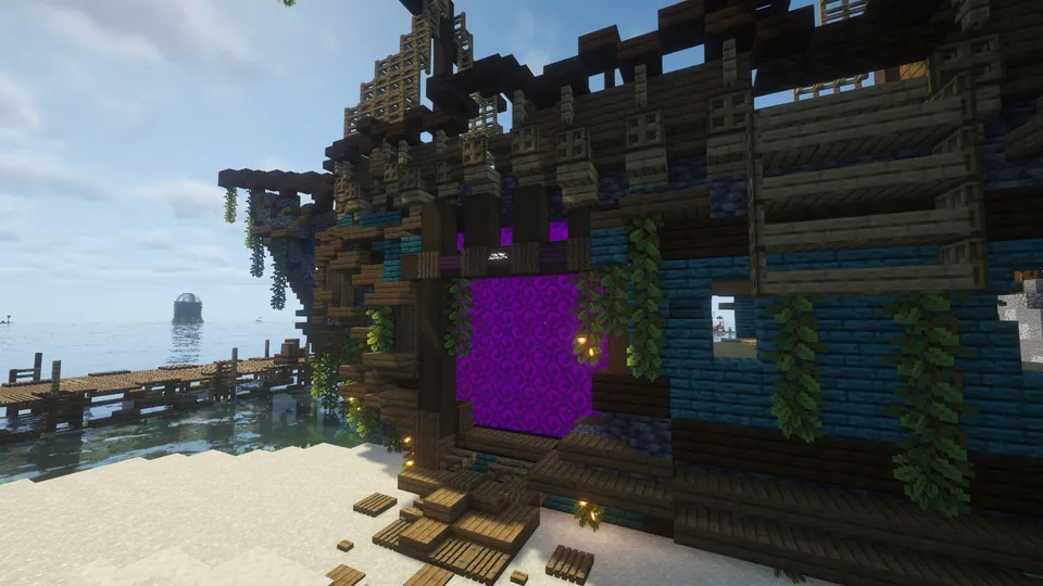 FTB OceanBlock 2のロビーポータル