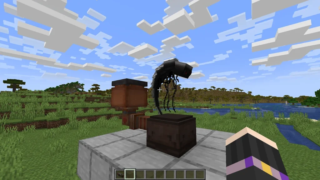 血液が満たされて孵化したインテグレーターの成体