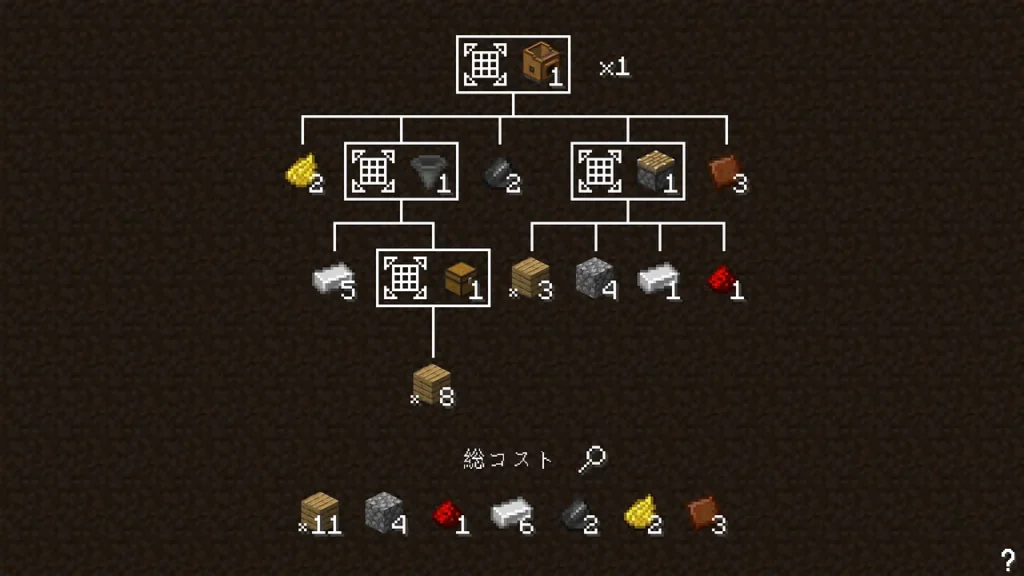 ジョークラッシャーのクラフトレシピ