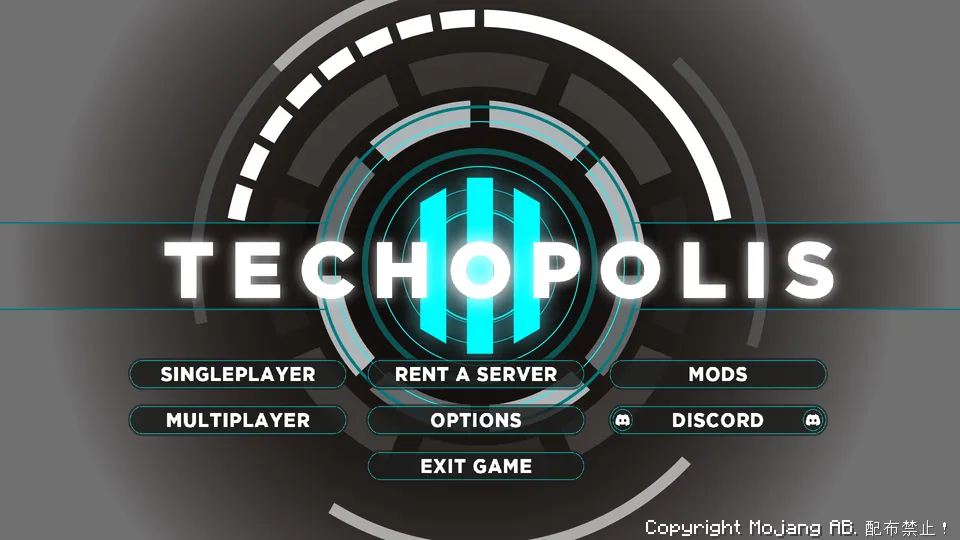 Techopolis 3：タイトル画面