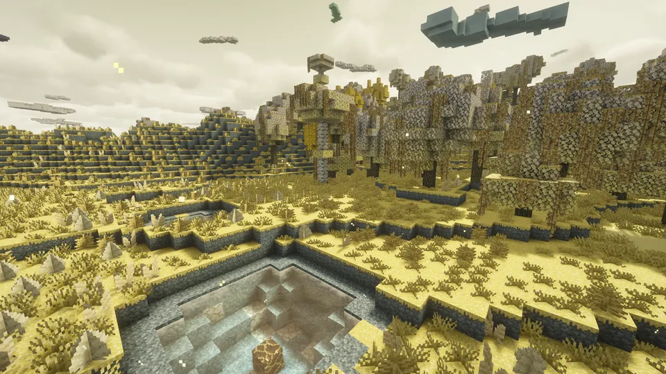 バイオーム：戦場の荒れ地