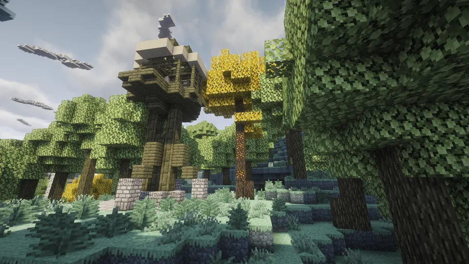 バイオーム：新緑の森