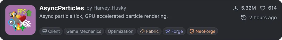 AsyncParticles MODのアイキャッチ画像